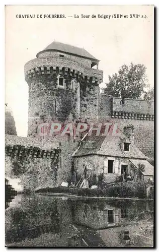 Ansichtskarte AK Chateau De Fougeres La Tour de Coigny