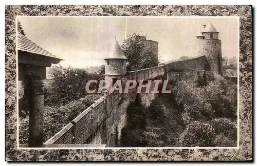 Ansichtskarte AK Vitre Fougeres Mont St Michel Chateau de Fougeres La Courtine nord