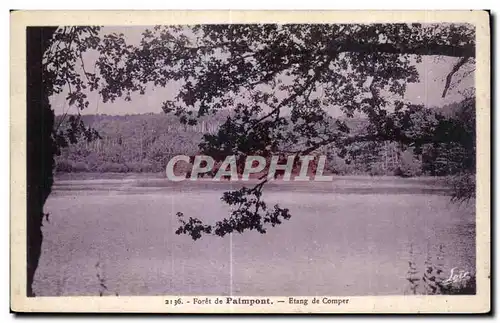 Cartes postales Paimpont Foret de Etang de Comper