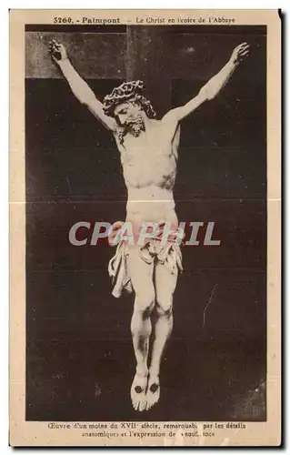 Cartes postales Paimpont Le Christ en Ivoire de l Abbaye