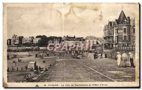 Cartes postales Parame La Cale de Rochebonne et L Hotel D Arvor