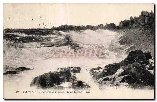 Ansichtskarte AK Parame La a L Assaut de la Digue