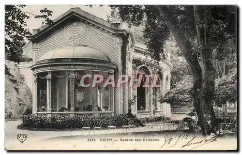 Cartes postales Vichy Source des Celestins