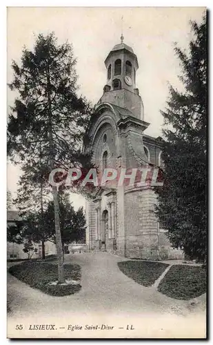 Ansichtskarte AK Lisieux Eglise Saint Desir