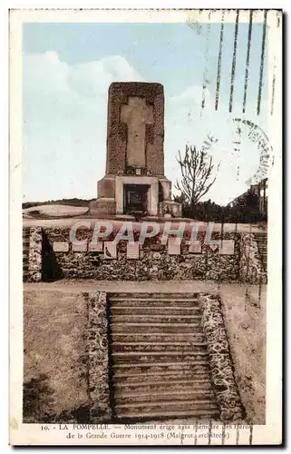 Cartes postales La Pompelle Monument erige asia