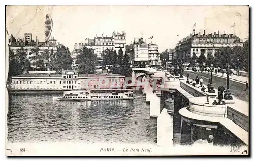 Cartes postales Paris Le Pont Neuf