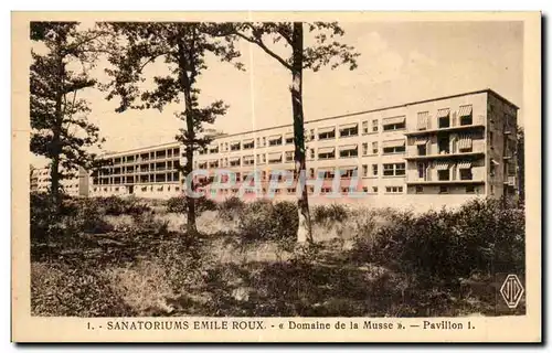 Cartes postales Sanatoriums Emile Roux Domaine de la Musse Pavillion