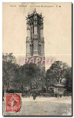 Cartes postales Paris La Tour St Jacques