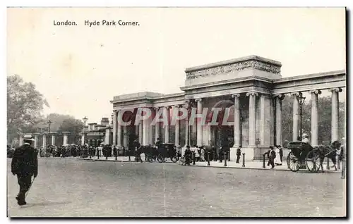 Cartes postales London Hyde Park Corner