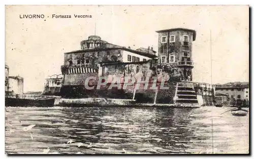 Cartes postales Livorno Fortezza Veccnia