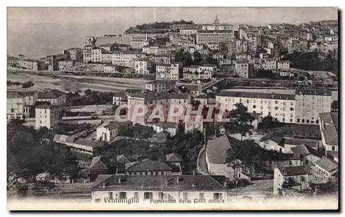 Cartes postales Ventimiglia Pattorama della eitta antica