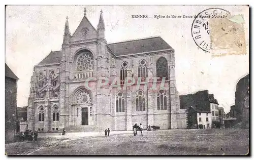 Ansichtskarte AK Rennes Eglise de Notre Dame de Bonne Nouvelle