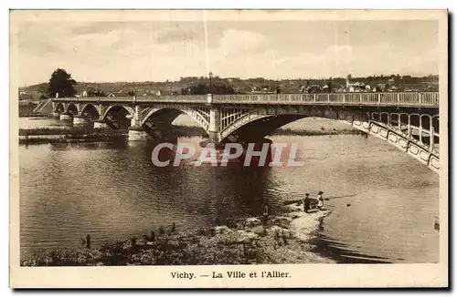 Cartes postales Vichy La Ville et l Allier