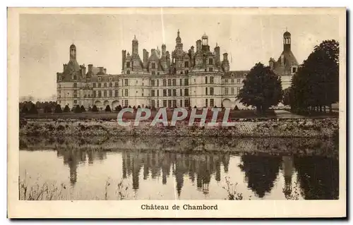 Cartes postales Chateau de Chambord