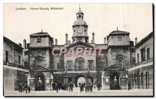 Cartes postales London Horse Guards Whitehall