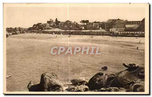 Cartes postales Tregastel Vue generale de la Plage