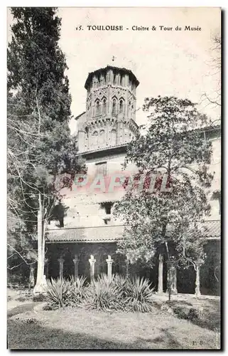 Cartes postales Toulouse Cloitre   Tour du musee