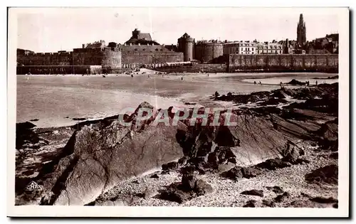 Ansichtskarte AK Saint Malo Vue prise du Fort National