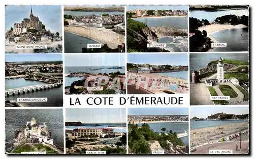 Cartes postales moderne La Cote D Emeraude Dinard