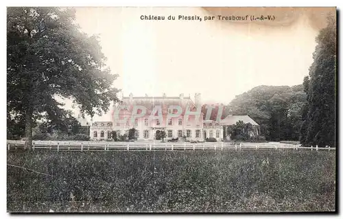 Cartes postales Chateau du Plessix par Tresboeuf