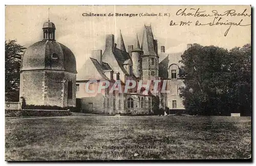 Cartes postales Chateaux de Bretagne chateau des Rochers Sevigne