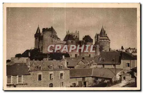 Cartes postales Bretagne Vitre Le Chateau (Facade Ouest)