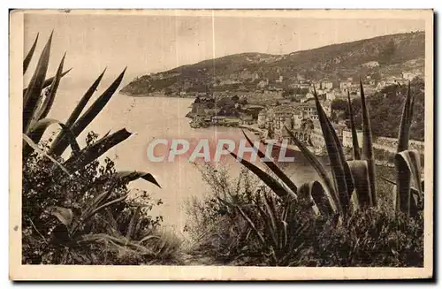 Cartes postales La Douce France Cote D Azur Villefranche La Ville vue de la Corniche