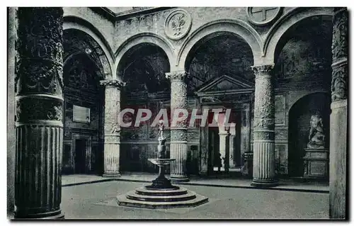 Ansichtskarte AK Firenze II cortille del Palazzo Vecchio