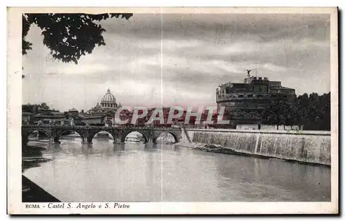 Cartes postales Roma Castel Angel Pietro