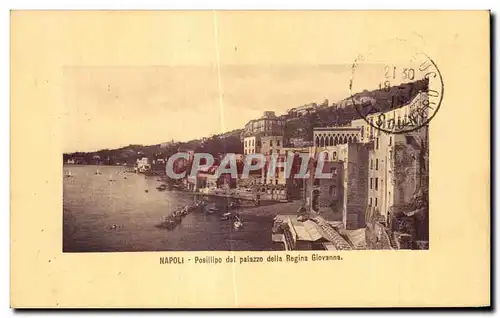 Cartes postales Napoli Posillpo dal palazzo della Regina Giovanna
