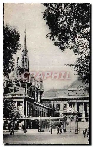 Cartes postales Paris La Palais de Justice et la Chapelle