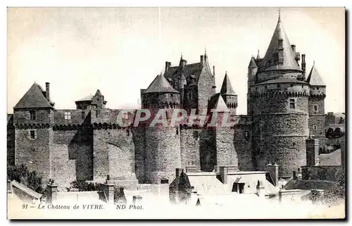 Cartes postales Le Chateau de Vitre