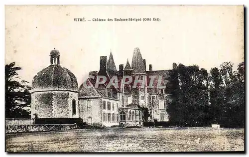 Cartes postales Vitre Chateau des Rochers Sevigne (Cote Est)