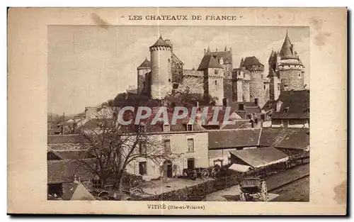 Cartes postales Vitre Chateau