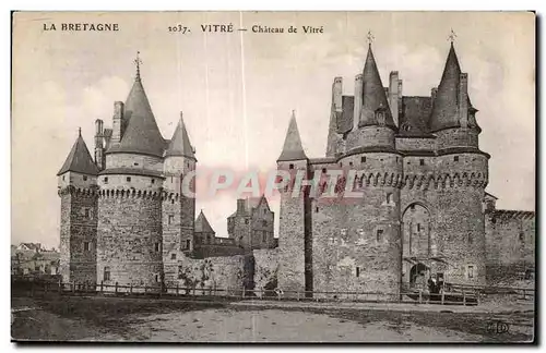 Cartes postales Vitre Chateau des Ducs de Vitre Chateau de Vitre