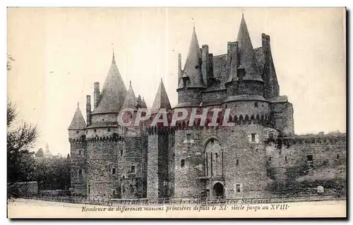 Cartes postales Vitre Chateau de Saint Laurent