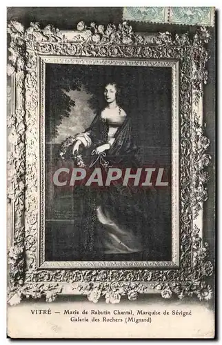 Ansichtskarte AK Vitre Marie de Rabutin Chantal Marquise de Sevigne galerie des Rochers