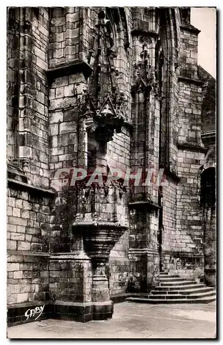 Cartes postales Vitre Eglise Notre dame Chaire exterieure