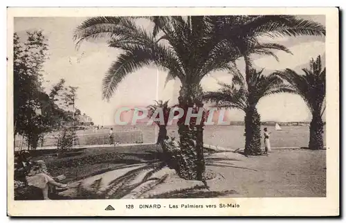 Cartes postales Dinard Les Palmiers Vers St Malo