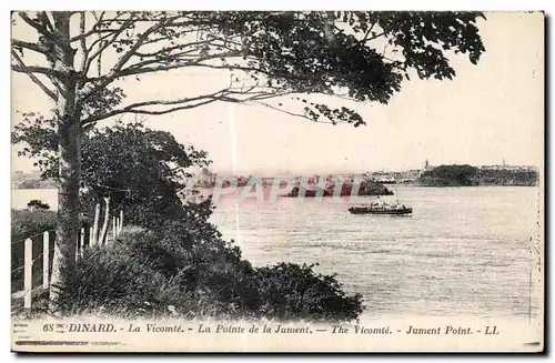 Ansichtskarte AK Dinard La Vicomte La POinte de la Jument The Vicomte Jument Point