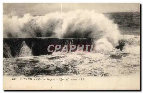 Cartes postales Dinard Effet de Vagues Effect of waves