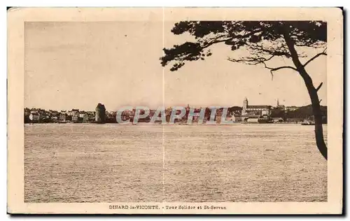 Cartes postales Dinard La Vicomte Tour Solidor et St Servan