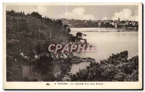 Ansichtskarte AK Dinard La Vicomte Vue Vers Dinard