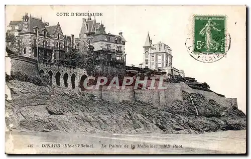 Cartes postales Dinard Cote D Emeraude la pointe de la Malouine