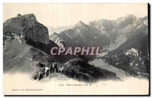 Cartes postales Hoher Kasten Alpinisme