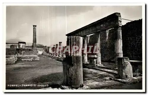 Cartes postales Pompei Tempio Di Apollo