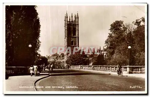 Cartes postales Magoalen Toer And Bridge Oxford