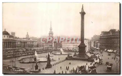 Cartes postales London Trafalger Square