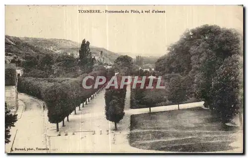 Ansichtskarte AK Tonnerre Promenade du Patis a vol d oiseau