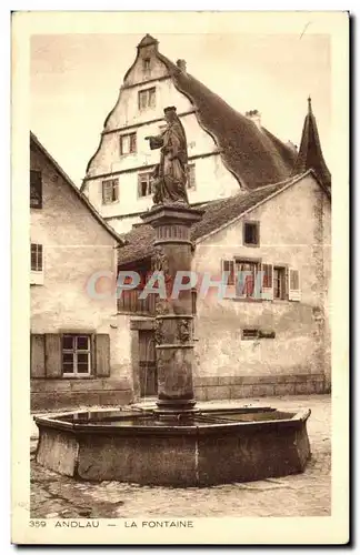 Cartes postales Andlau La Fontaine